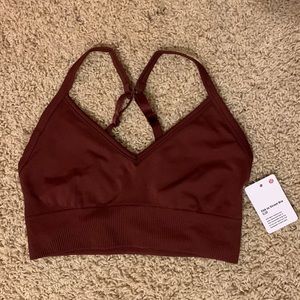 BNWT Lululemon Ebb to Street Bra